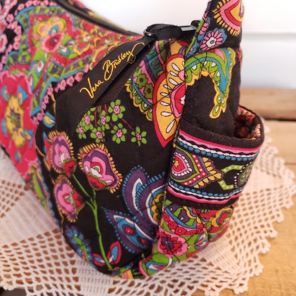 x2🌺HP!🌺 Vera Bradley "Symphony in Hue" Holly Hobbie HandBag ♥️ - Picture 3 of 14